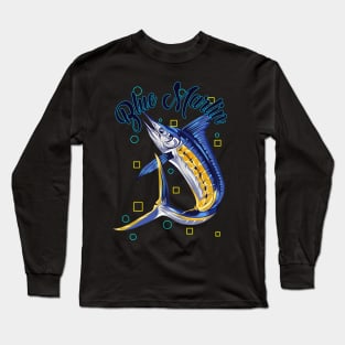 Blue Marlin Long Sleeve T-Shirt